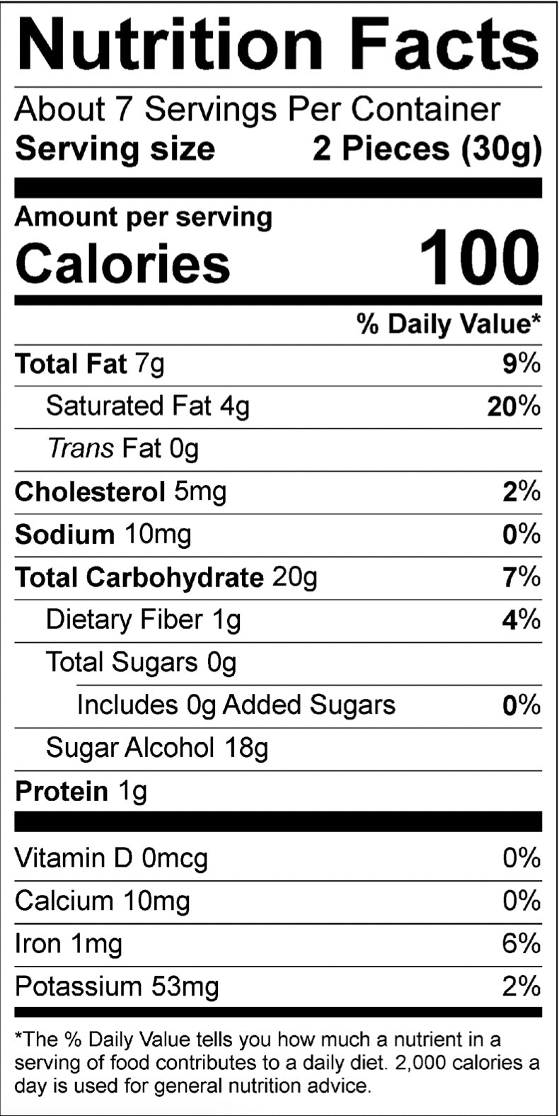 Sugar Free Chocolates